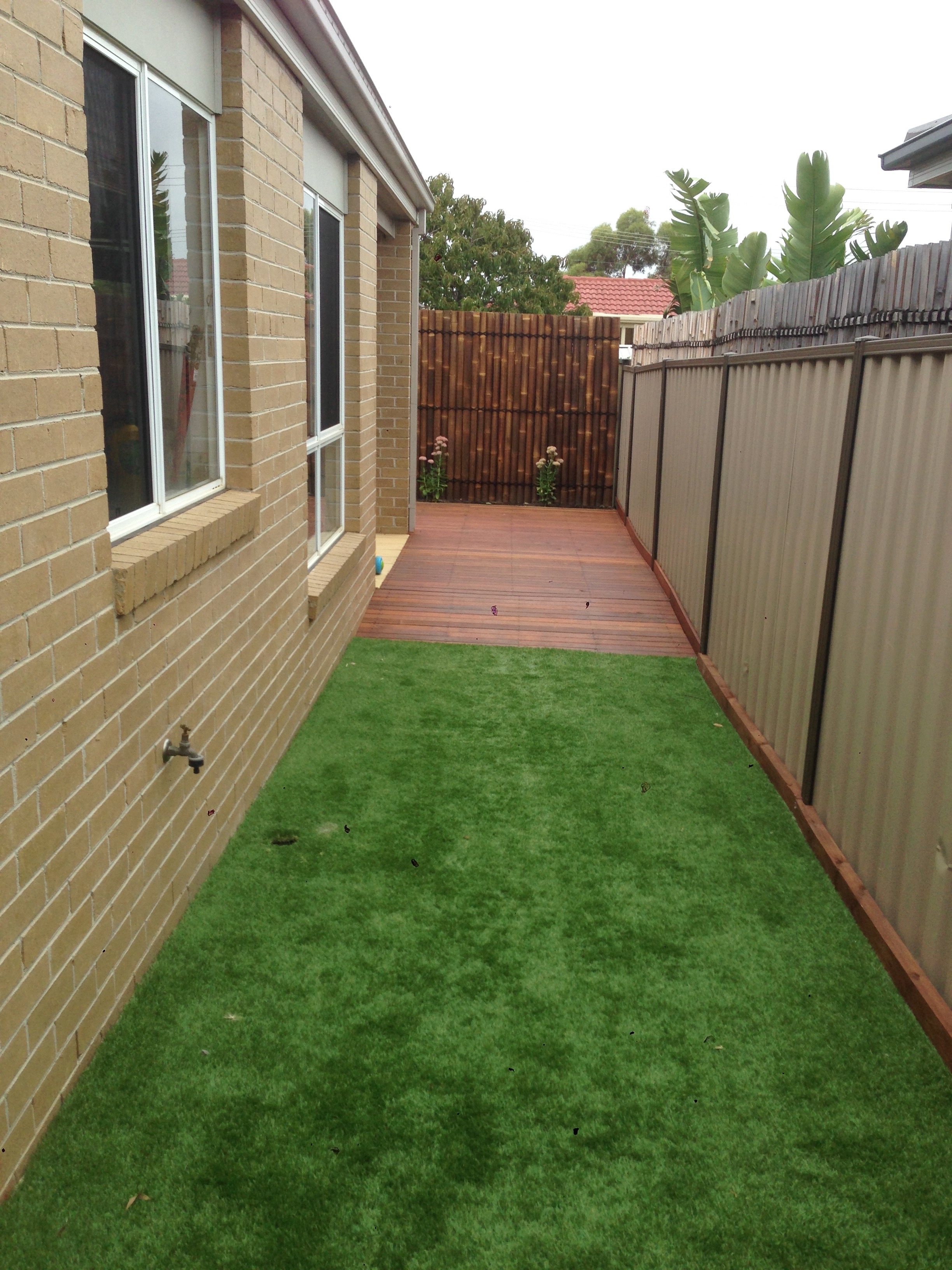 front landscape and decking (3)